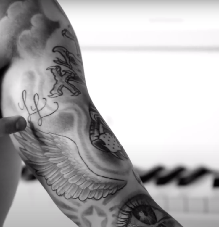 Justin Bieber Posts Shirtless Instagram Photo of His Tattoos  Teen Vogue