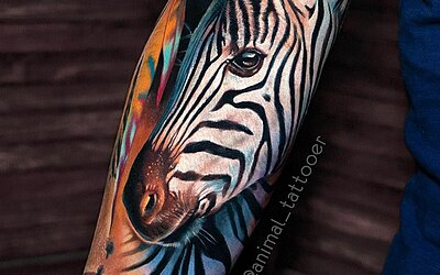 Zebra Tattoo