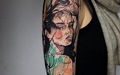 Sketchstyle Sleeve