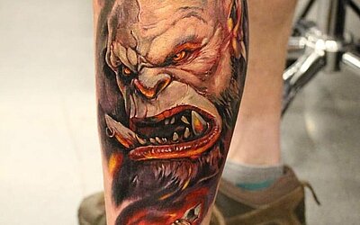 Realistic Tattoo