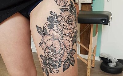 Florales Tattoo
