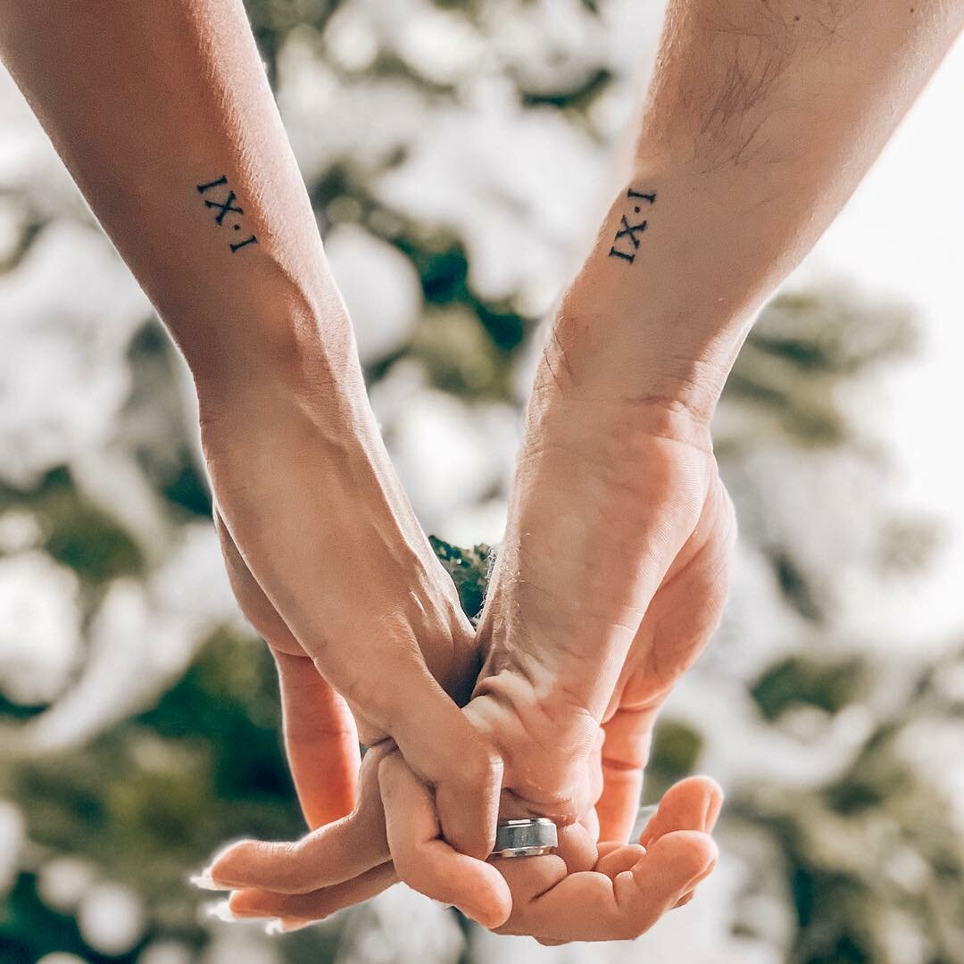Partner tattoo handgelenk