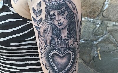 Black & Grey Tattoo