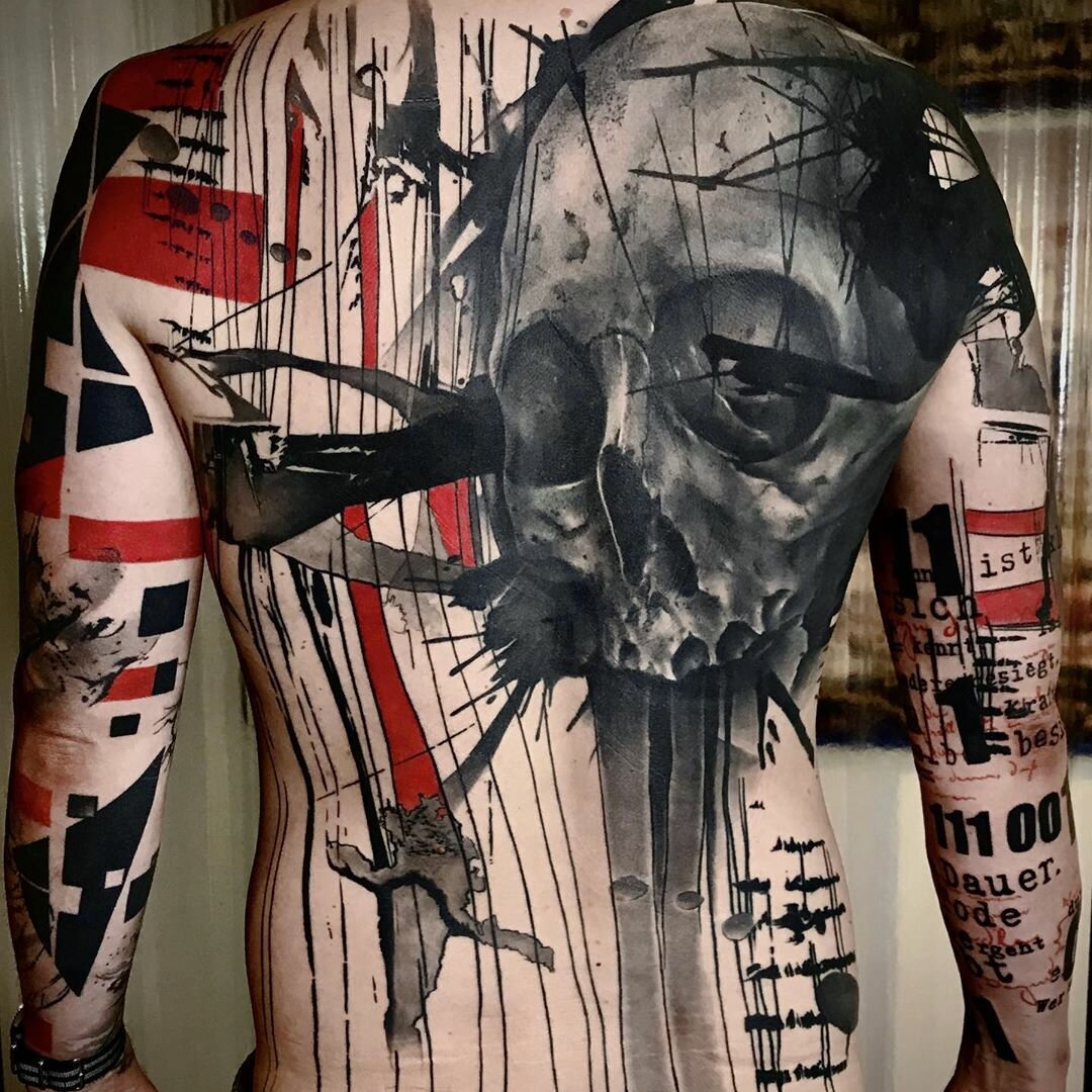 Mytattoo Com Trash Polka Das Steckt Hinter Den Schwarz Roten Tattoos