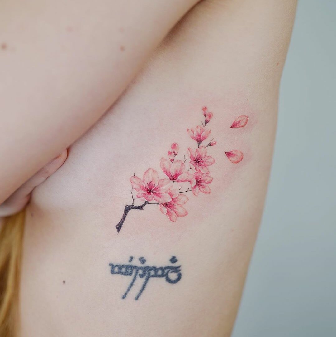 Sakura Temporary Tattoo Set (6 tattoos) – TattooIcon