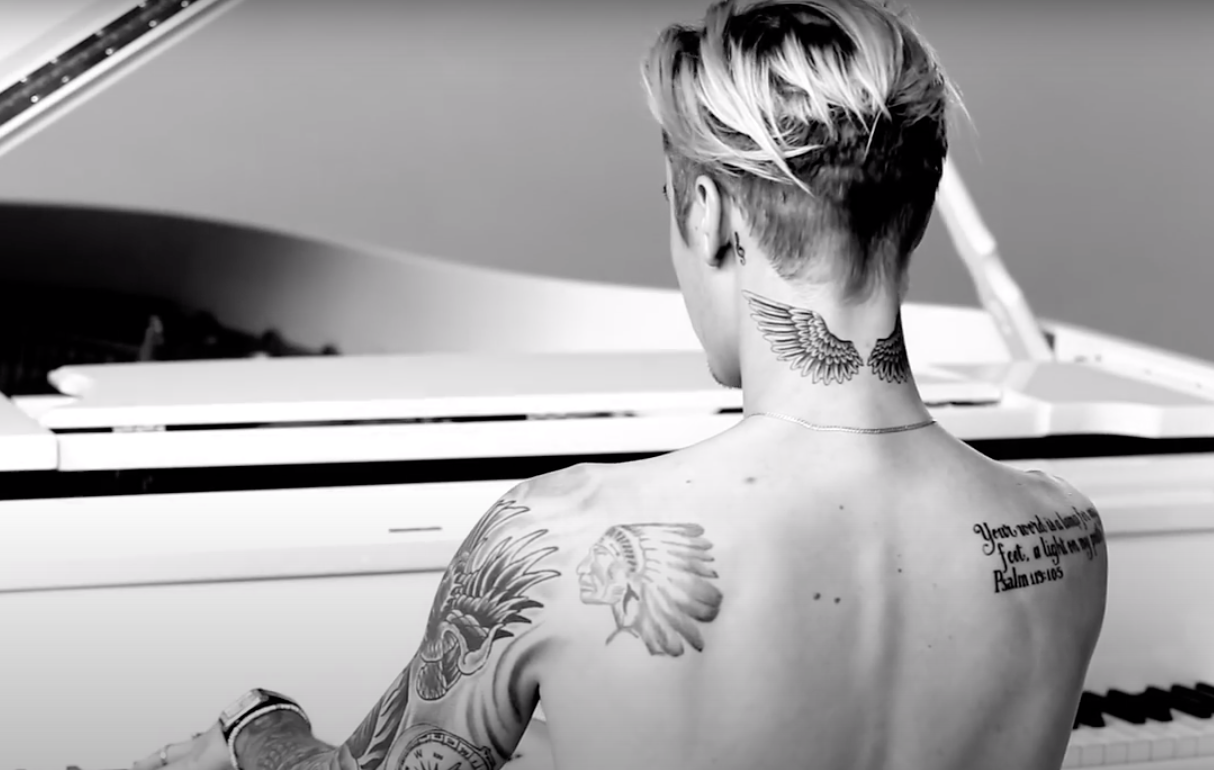 A Complete Guide to All 56 of Justin Biebers Tattoos